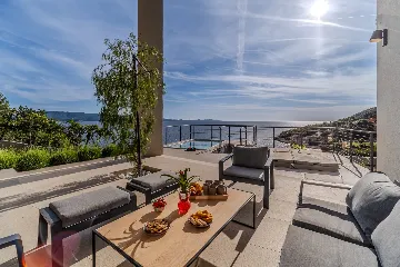 Modern Island Villa with Pool in Nerežišća