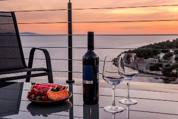 Modern Island Villa with Pool in Nerežišća