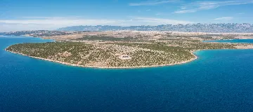 Private Island Villa with Pool in Pag