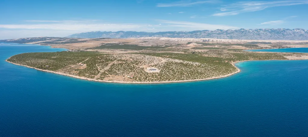 Private Island Villa with Pool in Pag