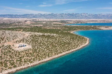 Private Island Villa with Pool in Pag