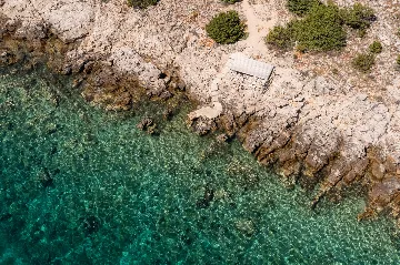 Private Island Villa with Pool in Pag