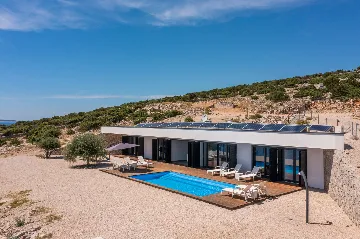 Private Island Villa with Pool in Pag