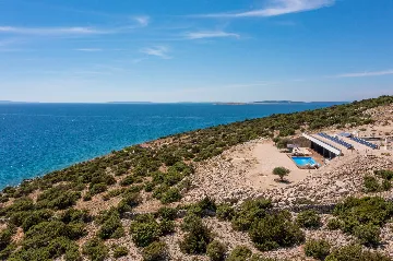 Private Island Villa with Pool in Pag