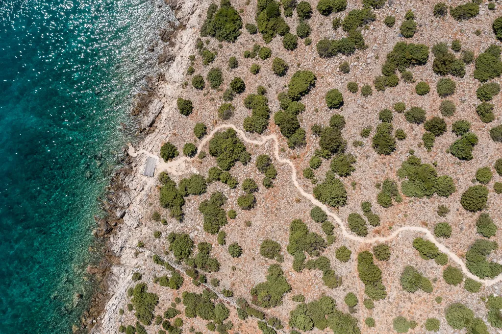 Private Island Villa with Pool in Pag