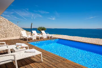 Private Island Villa with Pool in Pag