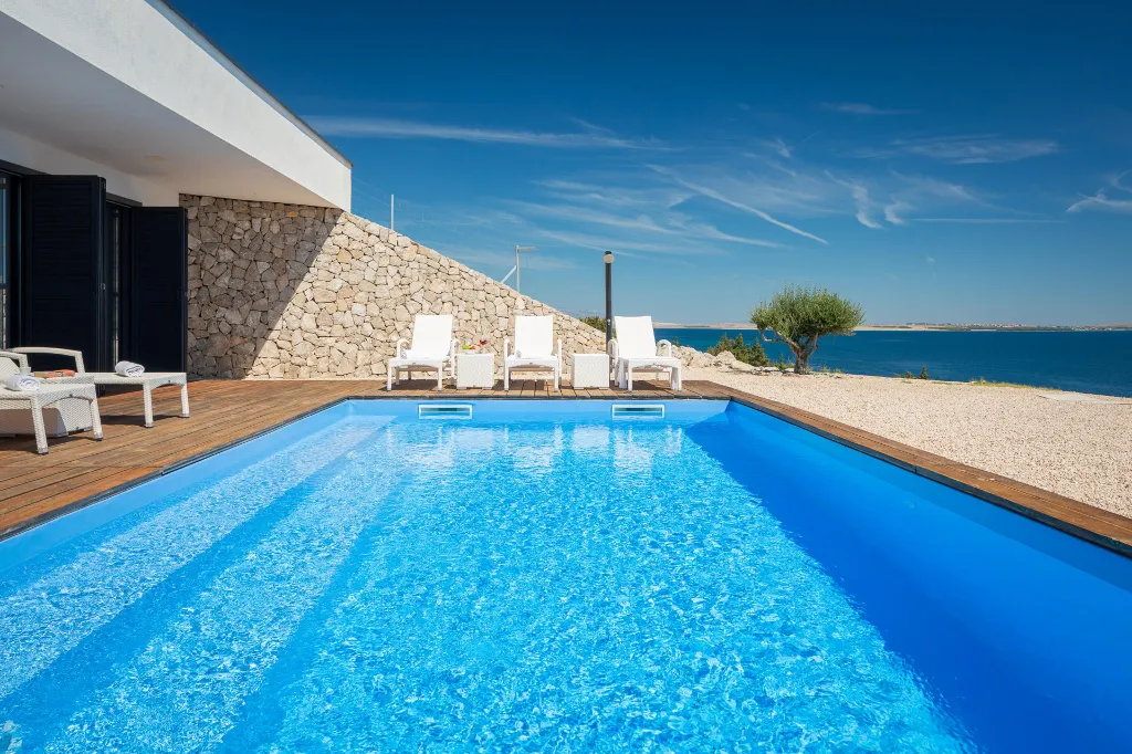 Private Island Villa with Pool in Pag
