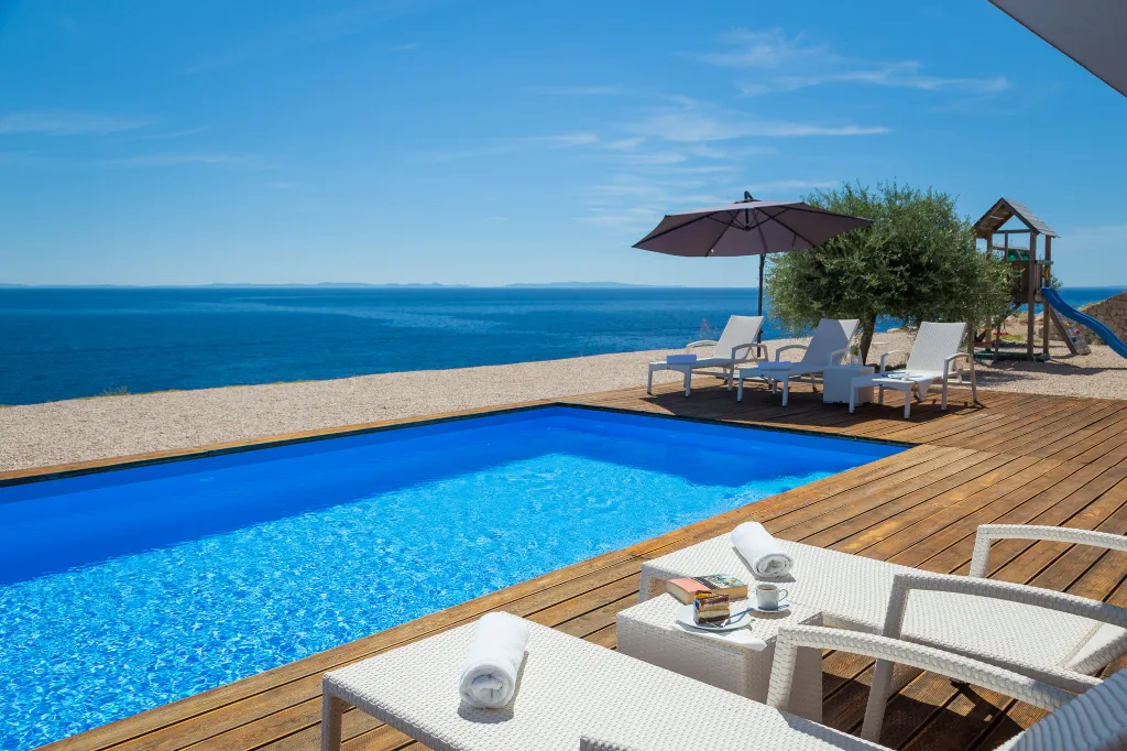 Private Island Villa with Pool in Pag