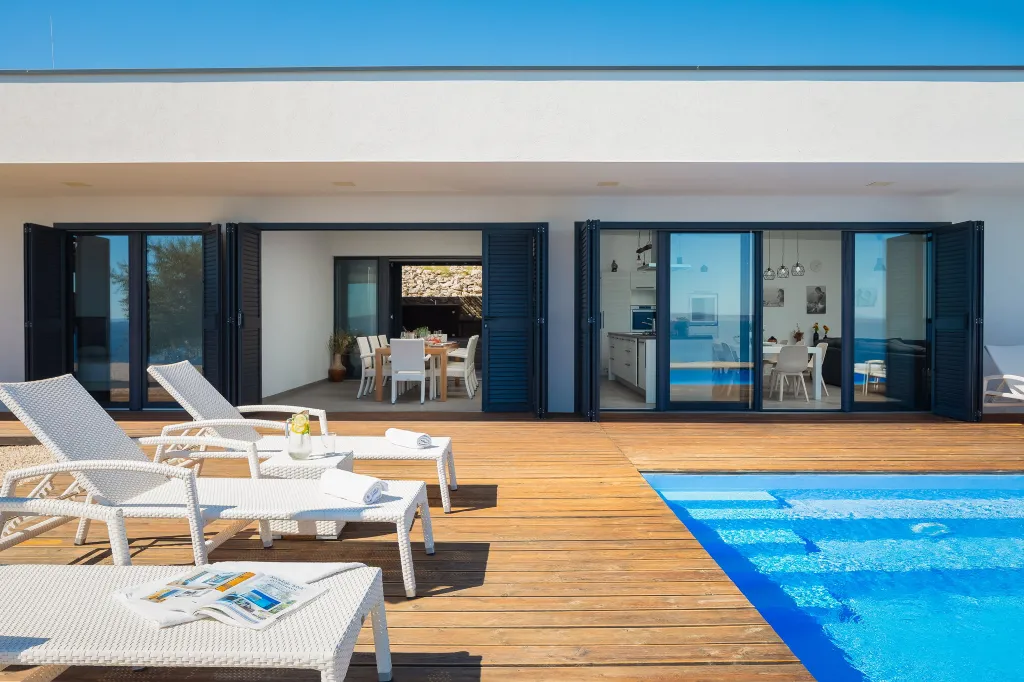 Private Island Villa with Pool in Pag