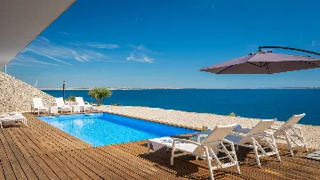Private Island Villa with Pool in Pag