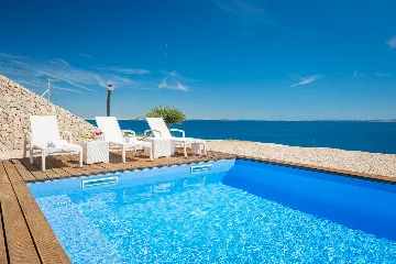 Private Island Villa with Pool in Pag