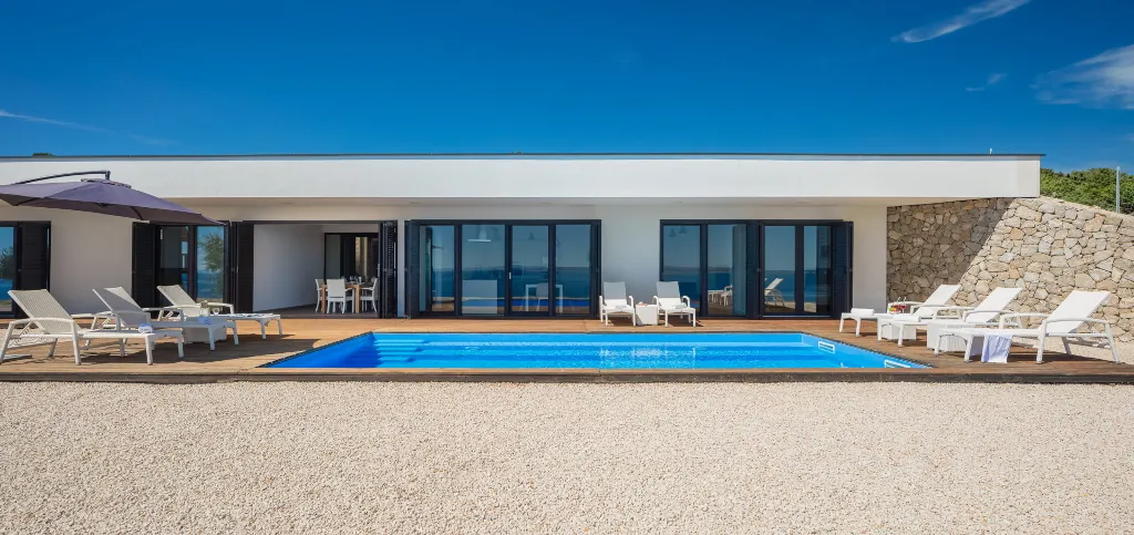 Private Island Villa with Pool in Pag