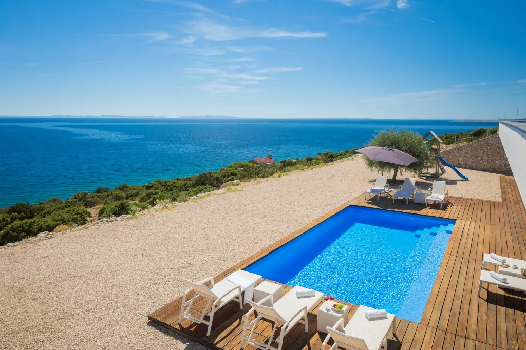 Private Island Villa with Pool in Pag