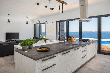 Private Island Villa with Pool in Pag