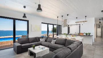 Private Island Villa with Pool in Pag