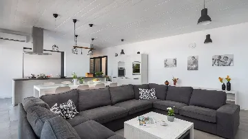 Private Island Villa with Pool in Pag