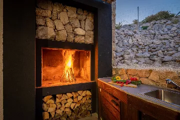 Private Island Villa with Pool in Pag