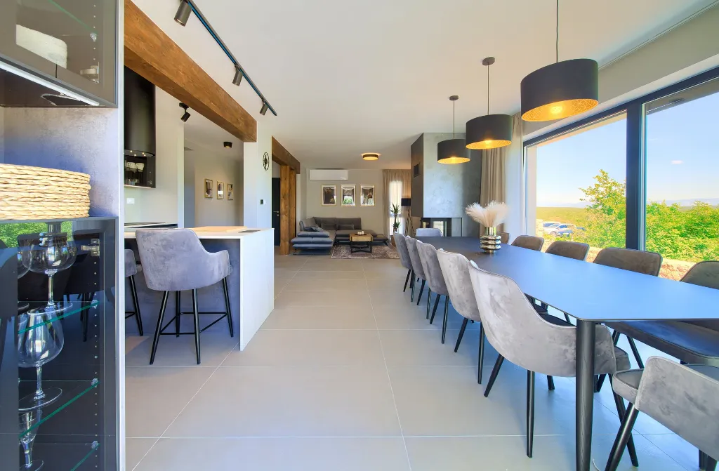 Spacious Villa Retreat with Pools on Krk Island