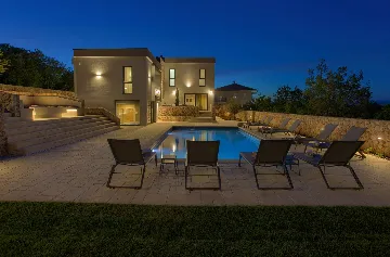 Spacious Villa Retreat with Pools on Krk Island