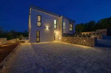 Spacious Villa Retreat with Pools on Krk Island