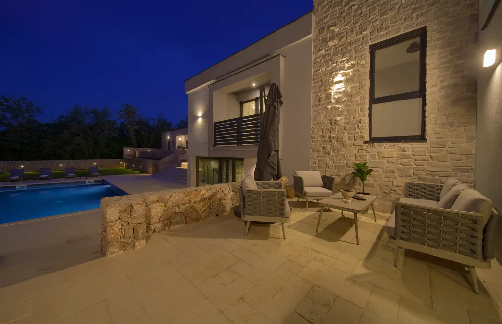 Spacious Villa Retreat with Pools on Krk Island