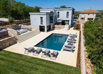 Spacious Villa Retreat with Pools on Krk Island