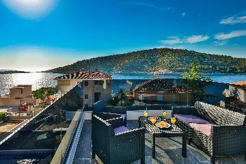 Contemporary Villa Retreat with Pool, Rogoznica