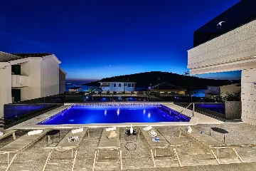 Contemporary Villa Retreat with Pool, Rogoznica