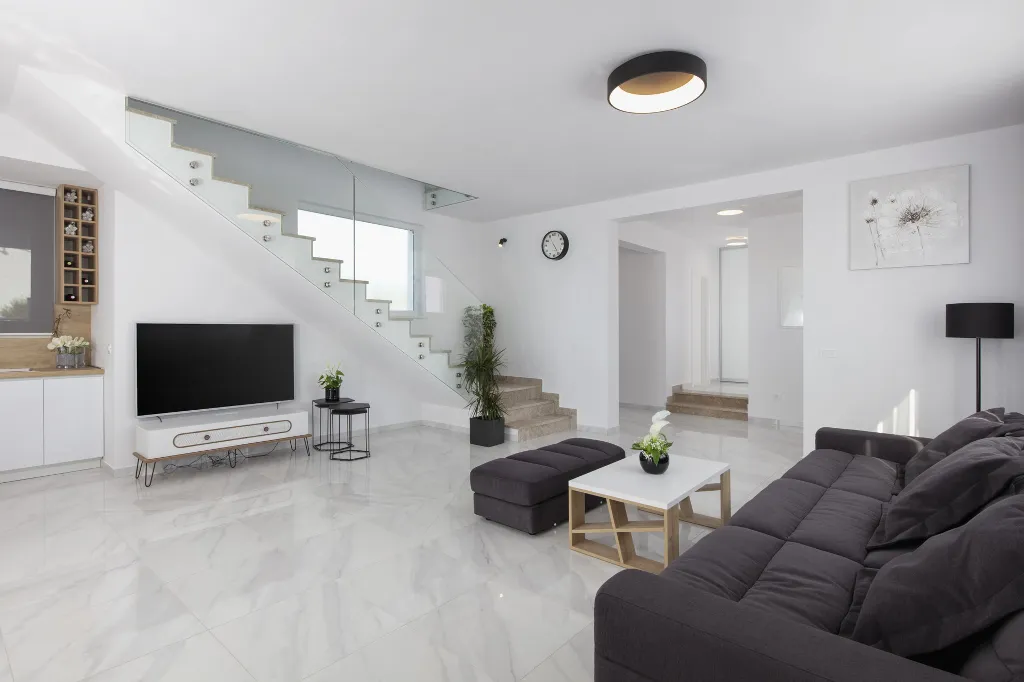 Contemporary Villa Retreat with Pool, Rogoznica