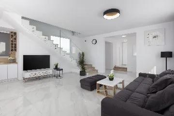 Contemporary Villa Retreat with Pool, Rogoznica