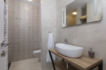 Contemporary Villa Retreat with Pool, Rogoznica