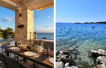 Spacious Sea View Villa with Pool Ždrelac