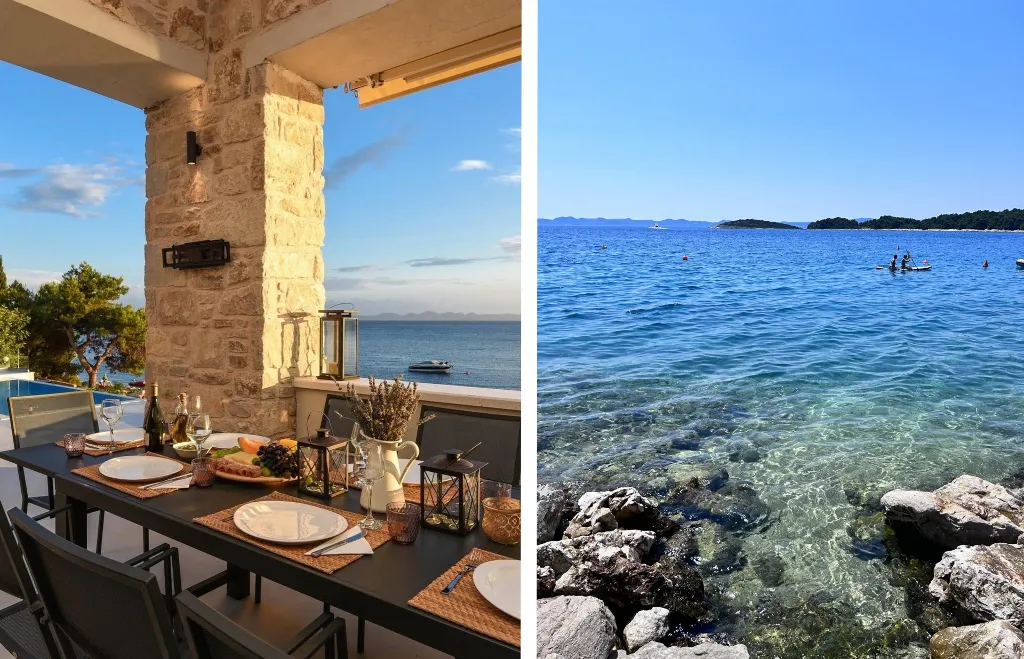 Spacious Sea View Villa with Pool Ždrelac