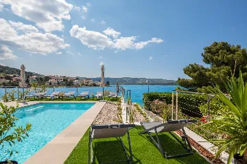 Seaside Villa with Pool in Šibenik