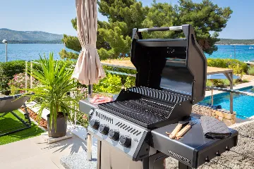 Seaside Villa with Pool in Šibenik