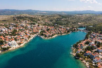 Seaside Villa with Pool in Šibenik