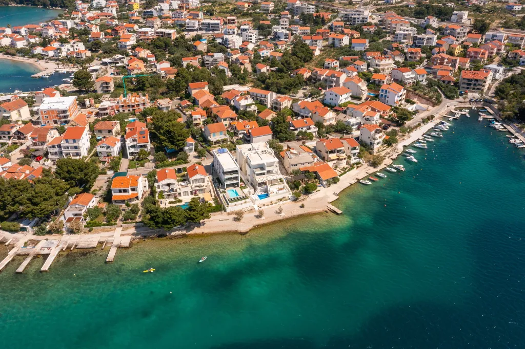 Seaside Villa with Pool in Šibenik