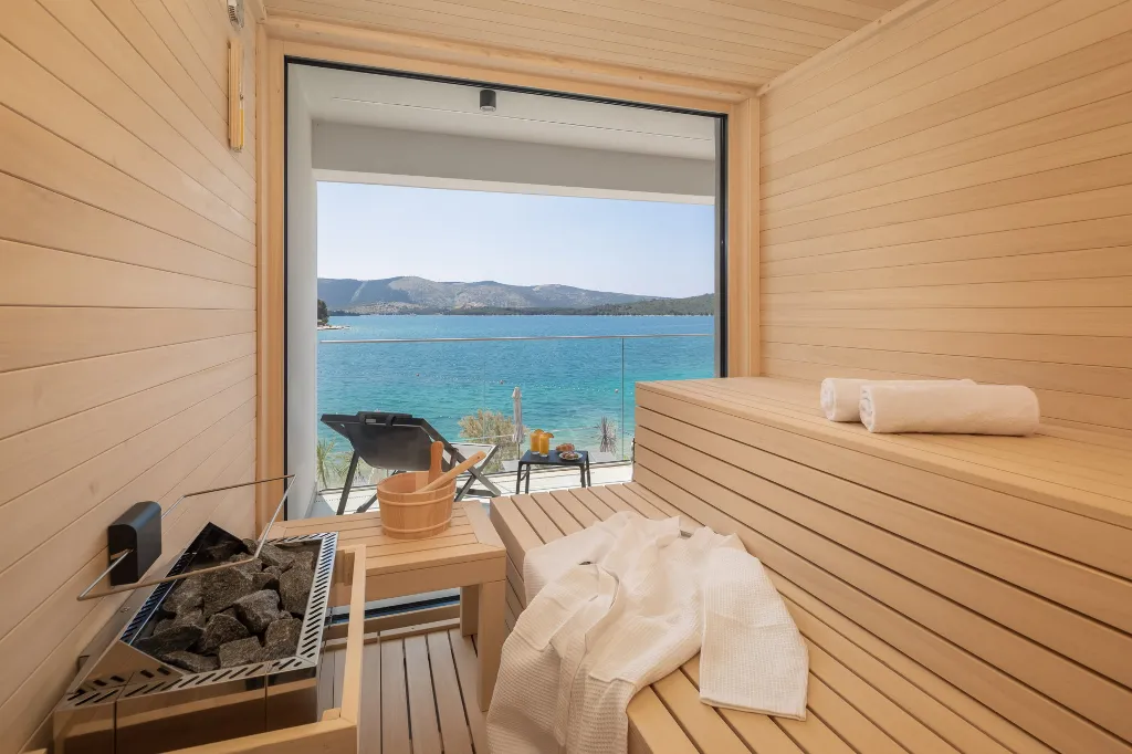 Seaside Villa with Pool in Šibenik