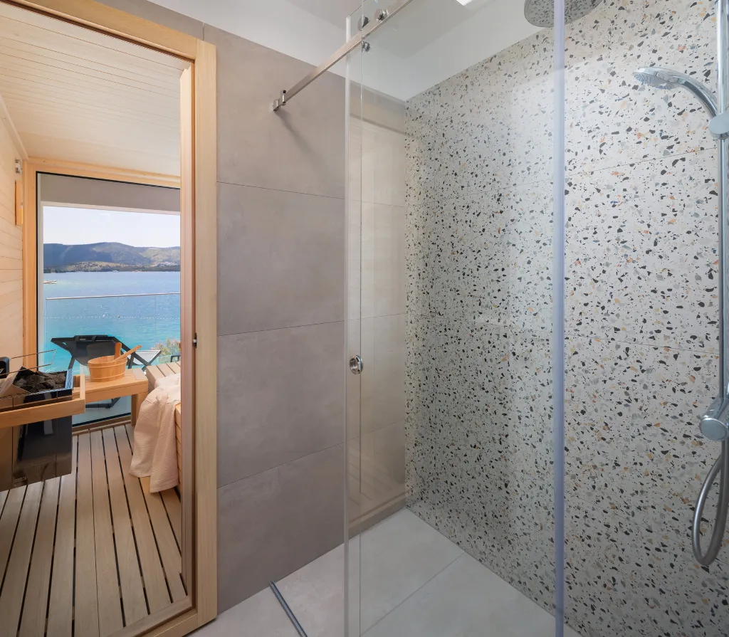 Seaside Villa with Pool in Šibenik