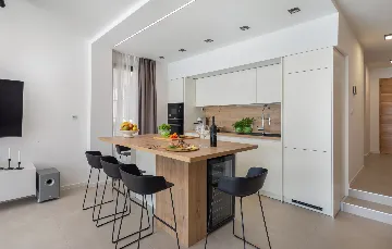 Seaside Villa with Pool in Šibenik