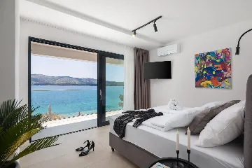 Seaside Villa with Pool in Šibenik