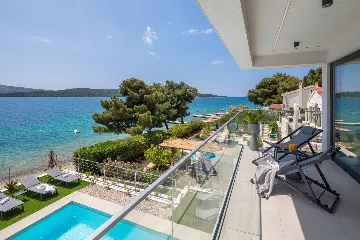Seaside Villa with Pool in Šibenik