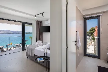 Seaside Villa with Pool in Šibenik