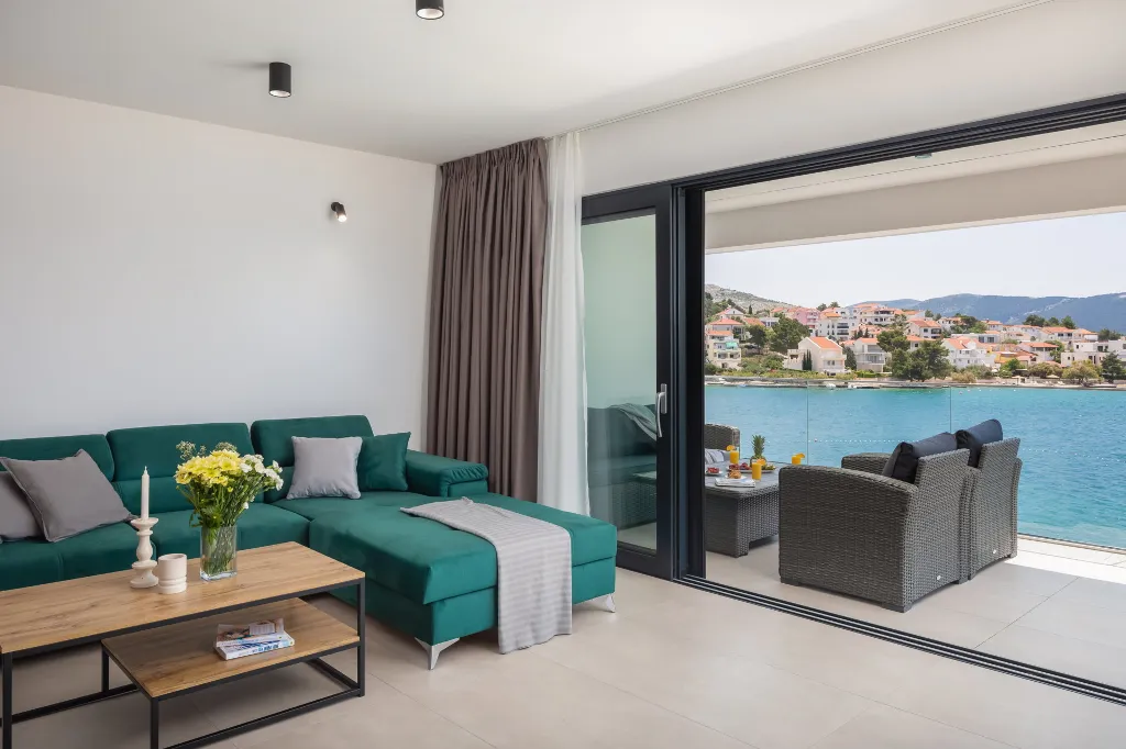 Seaside Villa with Pool in Šibenik