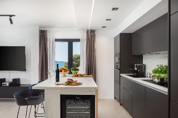 Seaside Villa with Pool in Šibenik