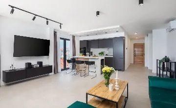 Seaside Villa with Pool in Šibenik