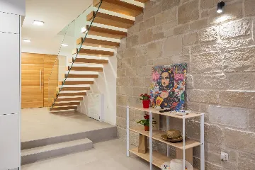 Seaside Villa with Pool in Šibenik