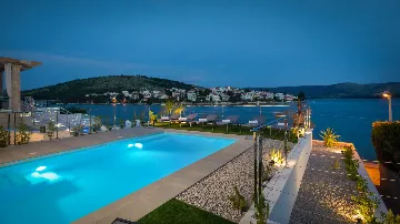 Seaside Villa with Pool in Šibenik
