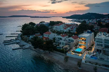 Seaside Villa with Pool in Šibenik