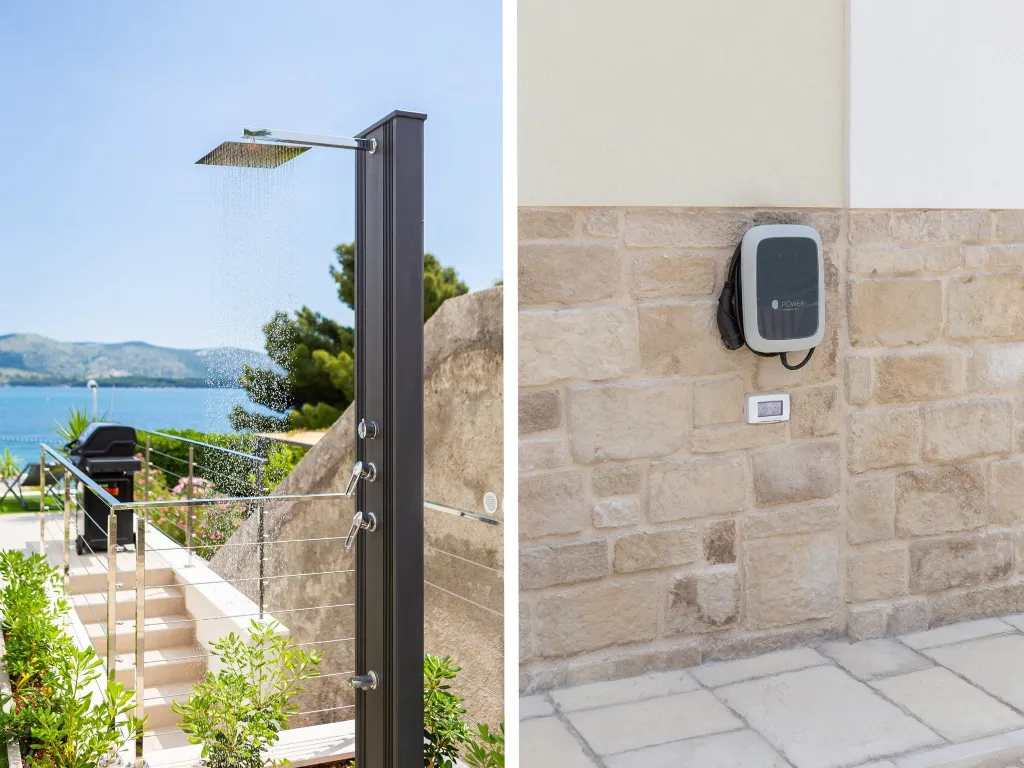 Seaside Villa with Pool in Šibenik